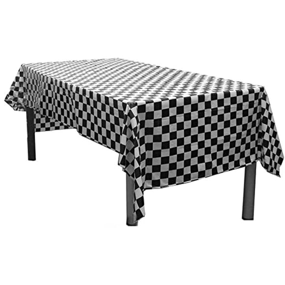 CHECKERED TABLE COVER - RECTANGLE