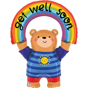 SuperShape Foil - GET WELL SOON BEAR