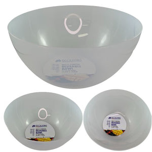 REUSABLE CLEAR BOWL - 4Lt