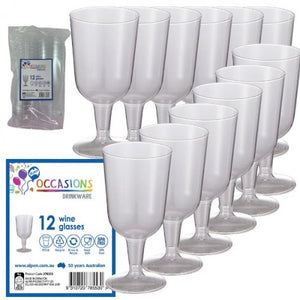 WINE GLASES - 12Pk