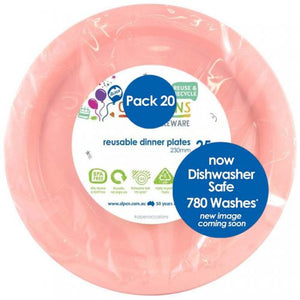 DINNER PLATE - LIGHT PINK