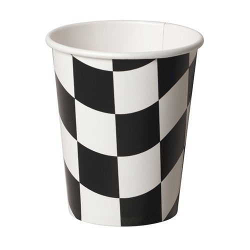 CHECKERED PARTY PAPER CUPS