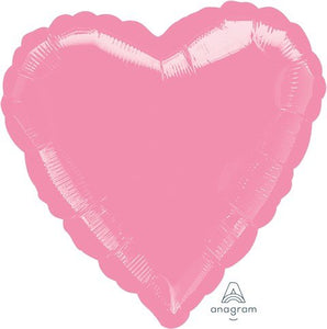 Foil Balloon - HEART - METALLIC PINK