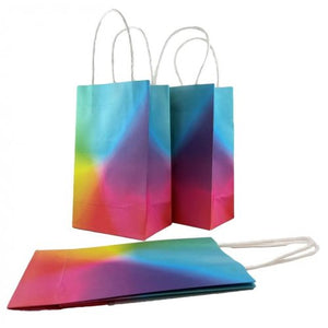 ECO PAPER PARTY BAGS - RAINBOW BIGHT