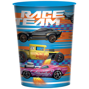 Plastic Favour Cups - RACE TEAM HOT WHEELS