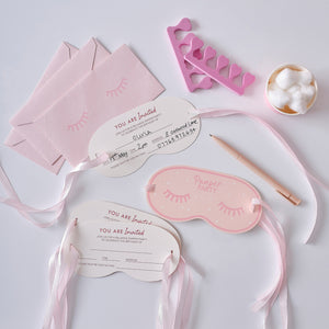 PAMPER PARTY INVITATIONS