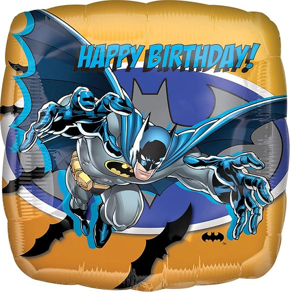 45cm Foil Balloon - HAPPY BIRTHDAY BATMAN