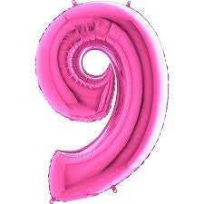 SuperShape Numbers PINK #9