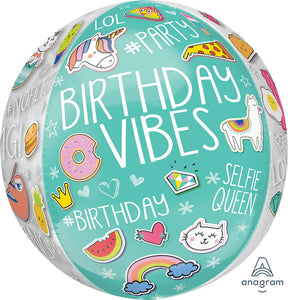 ORBZ Balloon - BIRTHDAY VIBES