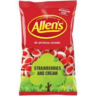 *** CLEARANCE ***Allen's STRAWBERRIES & CREAM 1.3kg