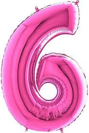 SuperShape Numbers PINK #6