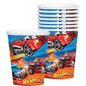 Party Paper Cups - HOT WHEELS