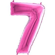 SuperShape Numbers PINK #7