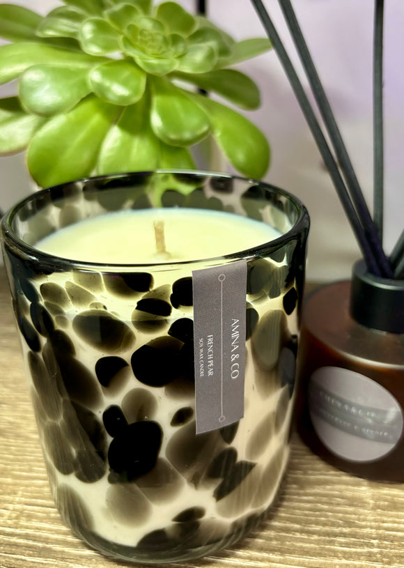 AMINA & CO SOY WAX CANDLE - FRENCH PEAR