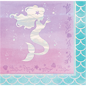 Lunch Napkins - MERMAID SHINE