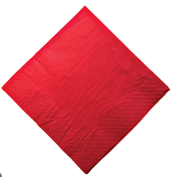 RED - Lunch Napkins (50PK)