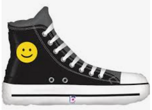 SuperShape Foil - SHOE WITH SMILEY FACE