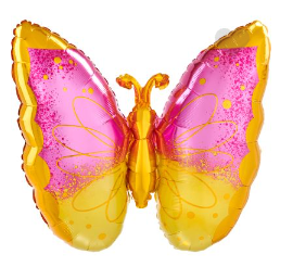 SuperShape Foil - BUTTERFLY PINK & GOLD