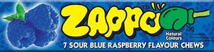 ZAPPO SOUR BLUE RASPBERRY 26gm