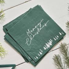 NORDIC NOEL CHRISTMAS NAPKINS