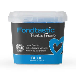 FONDTASTIC Premium Fondant 1KG - BLUE