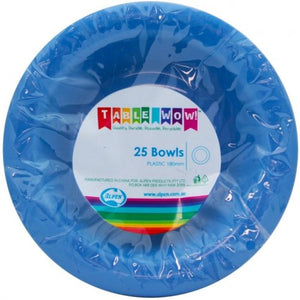 ROYAL BLUE - PLASTIC BOWLS