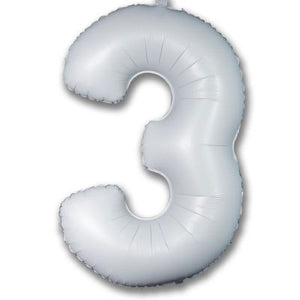 SuperShape Numbers WHITE  #3