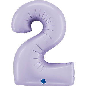 SuperShape Numbers LILAC PURPLE #2