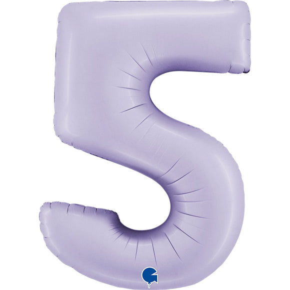 SuperShape Numbers LILAC PURPLE #5