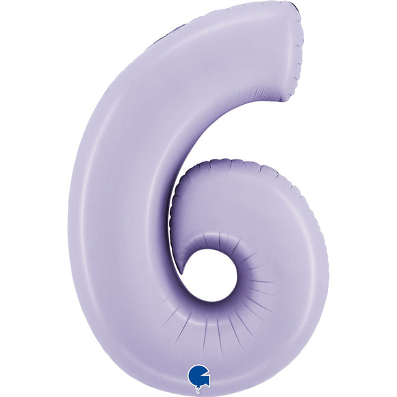 SuperShape Numbers LILAC PURPLE #6