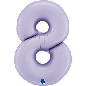 SuperShape Numbers LILAC PURPLE #8