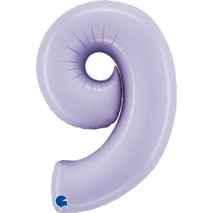 SuperShape Numbers LILAC PURPLE #9