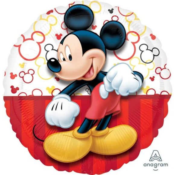 45cm Foil Balloon - MICKEY MOUSE PORTRAIT