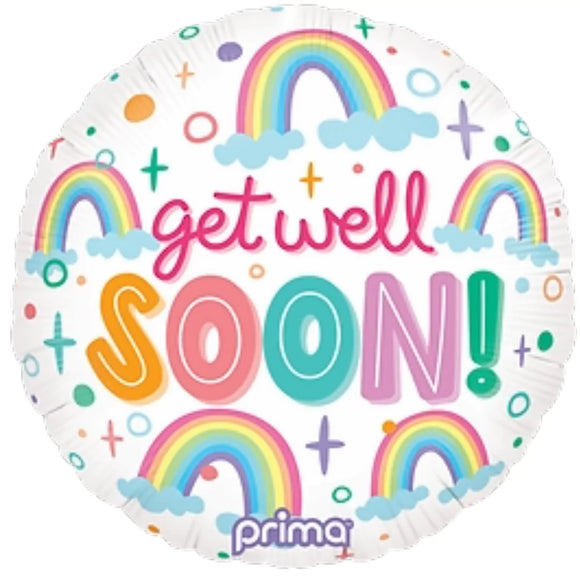 45cm Foil Balloon - GET WELL SOON