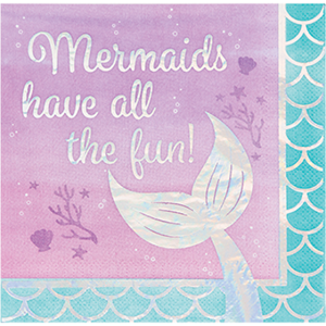 Lunch Napkins - MERMAID