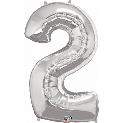 SuperShape Numbers SILVER #2