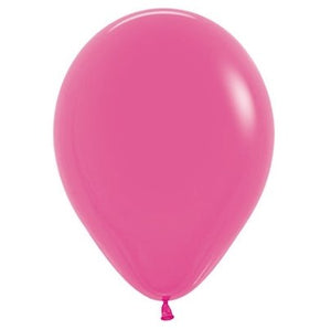 Solid Pink Latex Balloons - 25 Pack