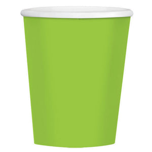 Lime Green - Paper Cups