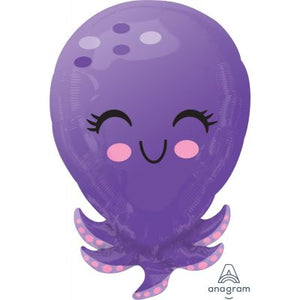 JNR SHAPE Foil Balloon - SEALIFE OCTOPUS