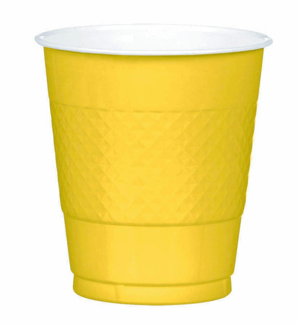 Yellow - Plastic Cups