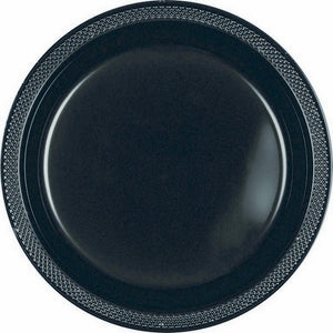 Jett Black - Plastic Plates 17cm