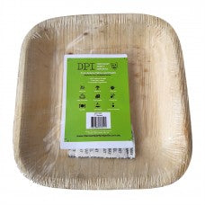 Palm Leaf 7" Square Plates