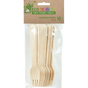 Bamboo FORKS 10pk - 155mm