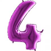 SuperShape Numbers PURPLE #4