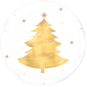 GOLD TREE PLATE