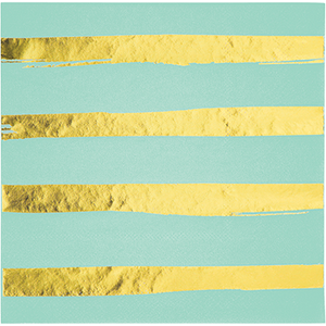 TOC MINT & GOLD - LUNCH NAPKIN