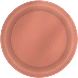 ROSE GOLD - PAPER PLATE 21CM