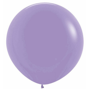 60cm LAVENDER Latex Balloons - 4Pk