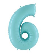 SuperShape Numbers BABY BLUE #6