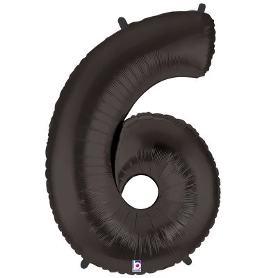 SuperShape Numbers BLACK #6